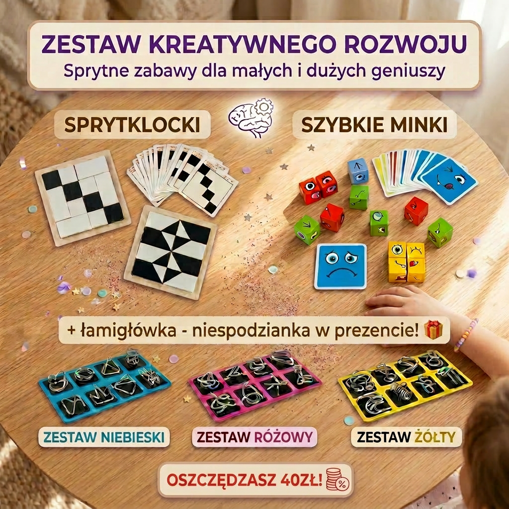 Szybkie minki - kto pierwszy złoży minę, ten wygrywa!