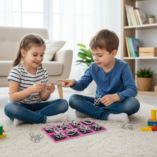 Metalowe łamigłówki